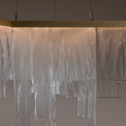 CTO Lighting Cascata Chandelier Glass