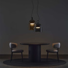 Brokis Dome LED Pendant Lifestyle Table