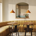 Tala Bower Pendant Yellow Medium Lifestyle