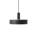 Ferm Living Collect Low Socket Pendant Record Black Black
