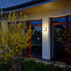 Silver BEGA 22423 LED Outdoor Wall Light