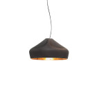 Marset Pleat Box 47 LED Pendant Black Gold