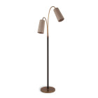 Porta Romana Kelly Floor Lamp Antique Brass