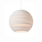 Graypants Scraplights Moon Pendant - Medium, White
