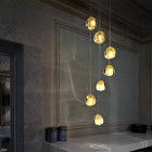 7 Light Terzani Mizu Multi Light Suspension