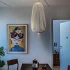 White Foscarini Spokes 1 LED Pendant