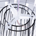 Moooi Coppelia Suspended LED Chandelier - Black Details