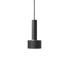 Ferm Living Collect High Socket Pendant Disc Black Black