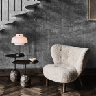 &Tradition Copenhagen SC13 LED Table Lamp on Side Table