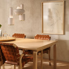 Artek A110 Hand Grenade Pendant Lifestyle Dining Table