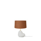 Ferm Living Hebe Small Table Lamp Off-white/ Curry