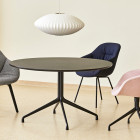 HAY Nelson Saucer Bubble Pendant Above Table