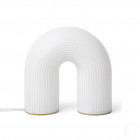 Ferm Living Vuelta Lamp Illuminated on Shelf