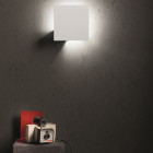 Lodes Puzzle Square LED Wall/Ceiling Light White in Situ