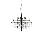 Flos 2097/30 Chandelier - Matte Black / Frosted Bulbs