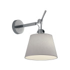 Artemide Tolomeo Diffusore Wall Light Parchment Silk 32