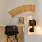 Moooi Rabbit Table Lamp on Side Table