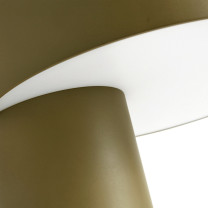 HAY Slant Table Light Khaki Green Details