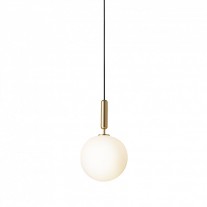 Nuura Miira 1 Large Pendant Brass/Opal White