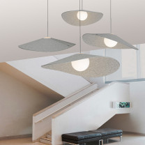 Pablo Bola Felt LED Pendant in Clusters