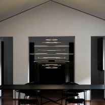 Nemo Lighting Drop LED Suspension Bronze