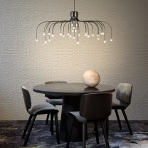Moooi Starfall Light Above Dining Table