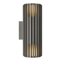 Nordlux Aludra Outdoor Wall Light - Double, Anthracite