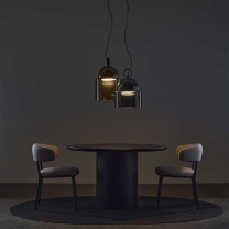 Brokis Dome LED Pendant Lifestyle Table