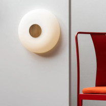 Fontana Arte Tropico LED Wall Light Lifestyle Chair