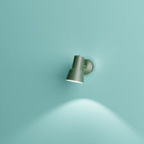Zero Compose Wall Light In Situ Teal Background 2