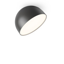 Vibia Plusminus Solo LED Ceiling  Wall Light Medium Black