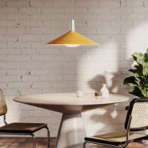 Tala Bower Pendant Yellow Large Lifestyle