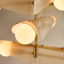 Tala Sycamore Chandelier 5 Tier Close Up