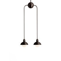 Bert Frank Eos Pendant Drop 2 Long Dark Bronze