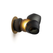 Bocci 100ssp LED Wall / Ceiling Light Grey Brass Large Plate