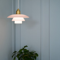 Louis Poulsen PH 3 3 Pale Rose Pendant Lifestyle Corner