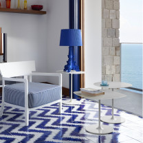 Kartell Bourgie Mat Table Lamp Lifestyle Lounge