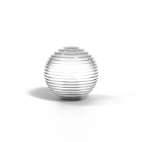 Tacoma Ribbed Glass in clear