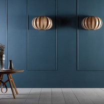 Tom Raffield Urchin Wall Light in Living Room