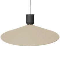 Ferm Living Collect Bell Socket Pendant Angle Black Cashmere