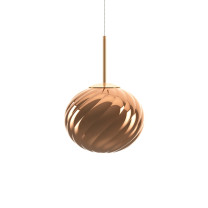 Tom Dixon Whirl LED Pendant 30 Copper Off