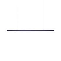 ANOUR I-Model Cordless LED Suspension Light Black Stainless Steel