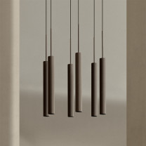 Audo Tubulaire Chandelier In Situ