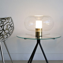 Fontana Arte Fontanella Table Lamp Lifestyle Side Table