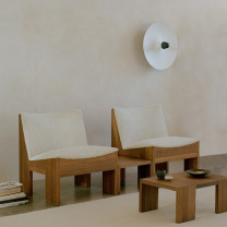 New Works Kantarell Wall / Ceiling Light in Lounge