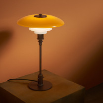 Louis Poulsen PH 3/2 Table Lamp Centenary Edition On Table