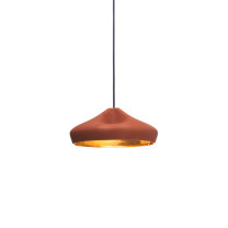 Marset Pleat Box 36 LED Pendant Terracotta Gold