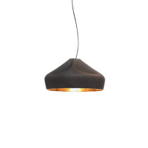 Marset Pleat Box 47 LED Pendant Black Gold