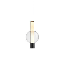 Marset Fragile 16 LED Pendant Black - Sphere