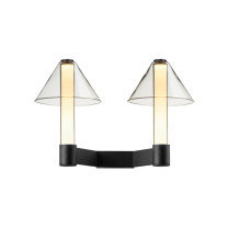 Marset Fragile A2 Wall Light Black - Cone